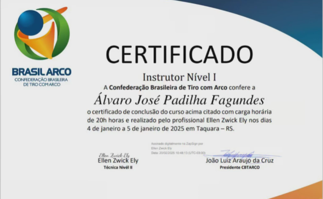 Serviços do Instrutor Álvaro